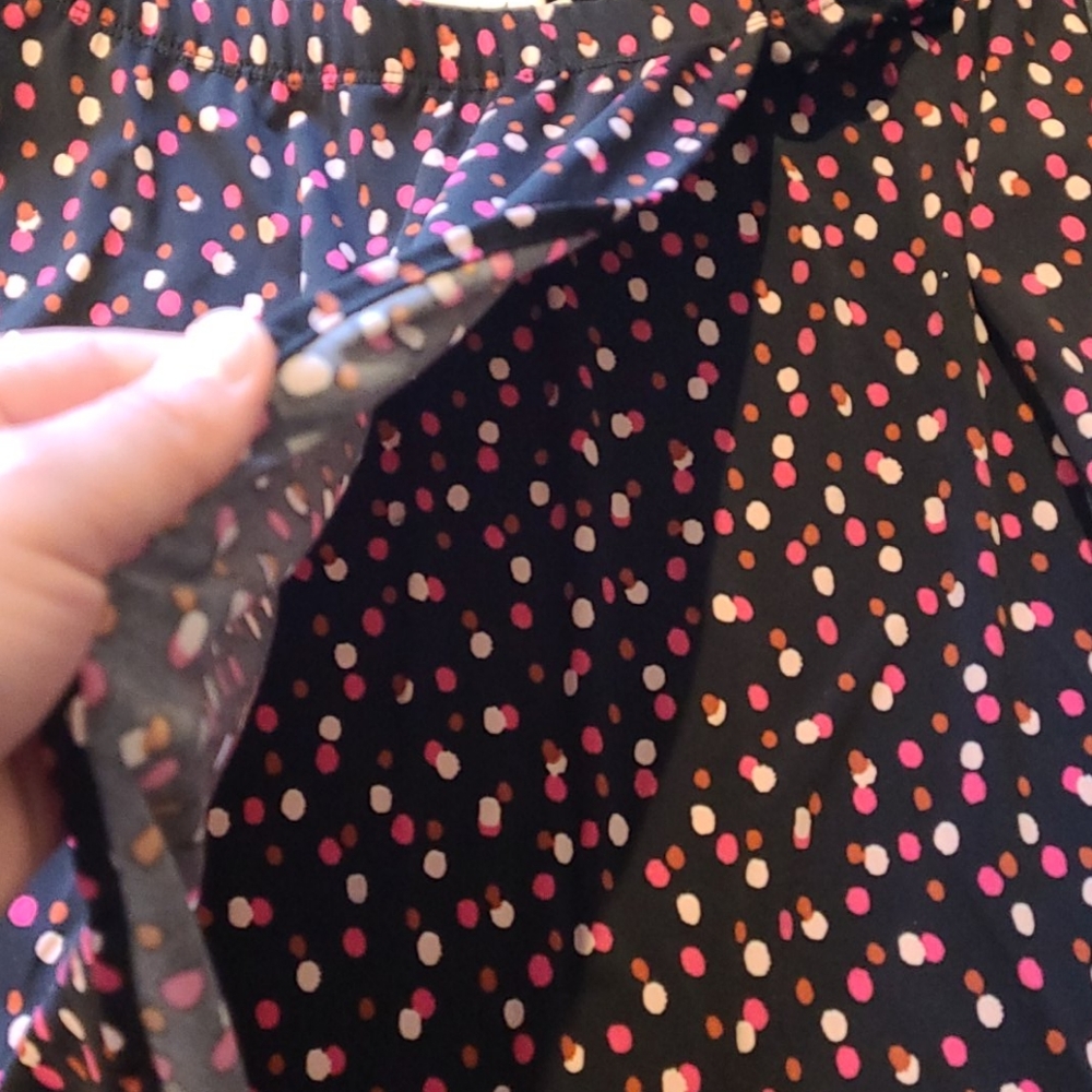 Leota Polka Dot Wrap Skirt - Picture 6 of 9